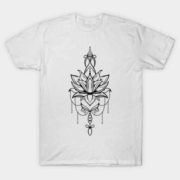 Ornamental Art T-Shirt by Design Anbay